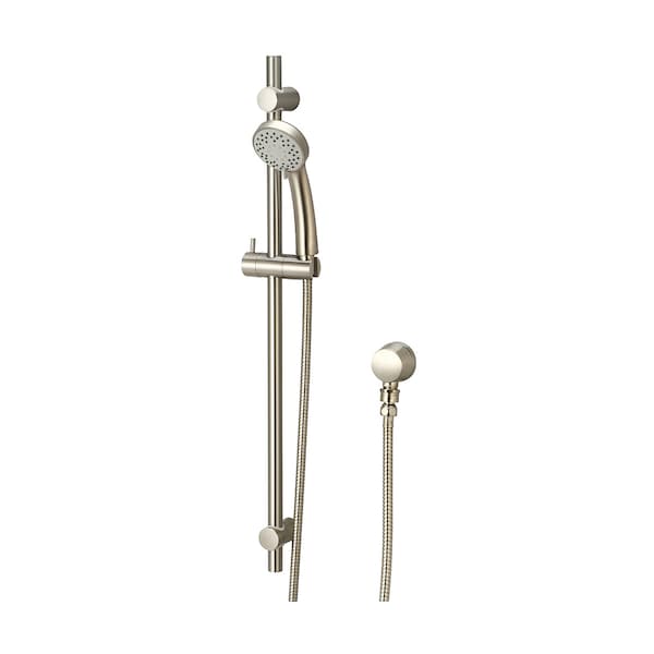 Olympia Faucets Handheld Shower Set, Wallmount, Brushed Nickel, Weight: 3.2 P-4530-BN - main